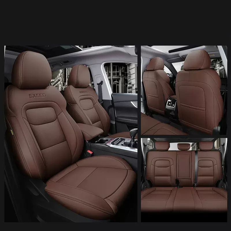 Custom Seat Cover for Volvo XC60 Full Surround Nappa and Genuine Leather - DZX Cover