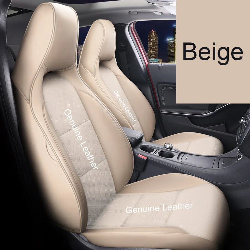 Custom Seat Covers For 5 Seats Full Set Leather Specific For Mercedes-Benz CLS-Class - DZX Cover