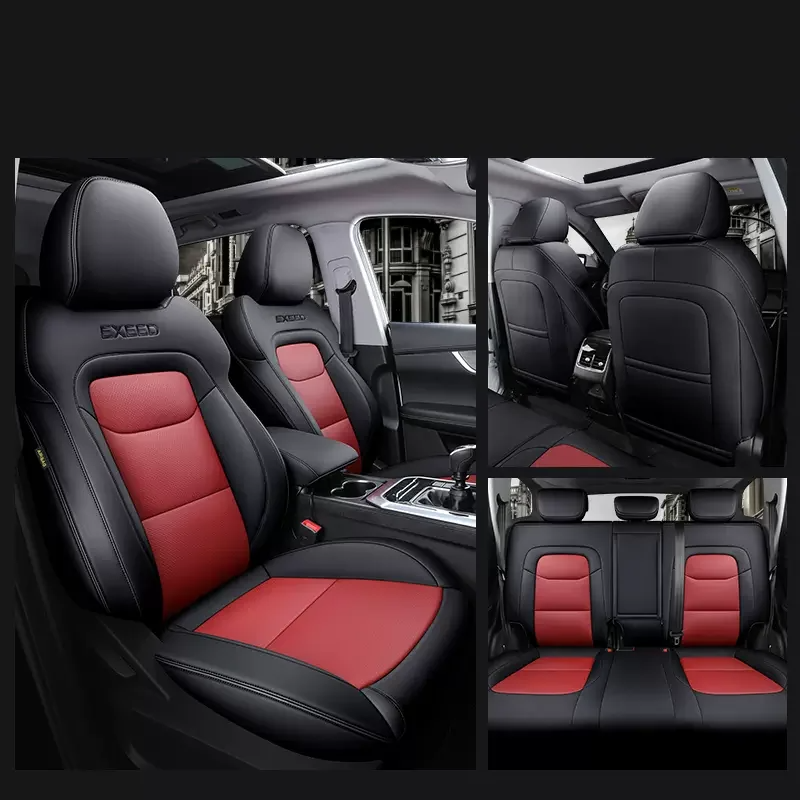 Custom Seat Cover for Volvo XC90 Full Surround Nappa and Genuine Leather - DZX Cover