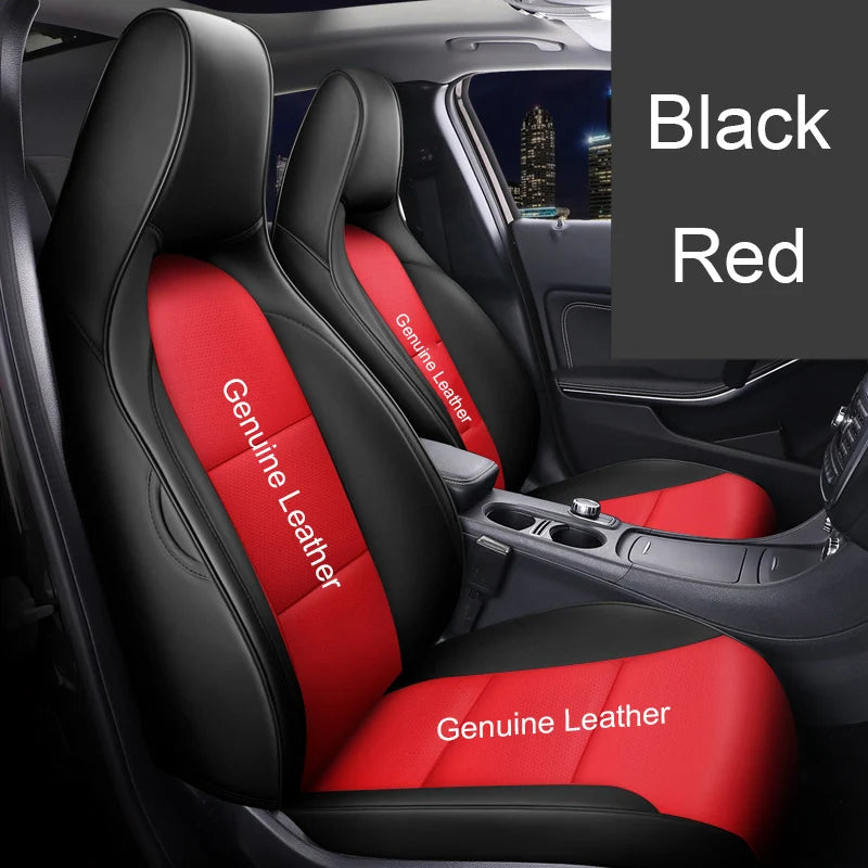 Custom Seat Covers For 5 Seats Full Set Leather Specific For Mercedes-Benz GLA 200 250 - DZX Cover