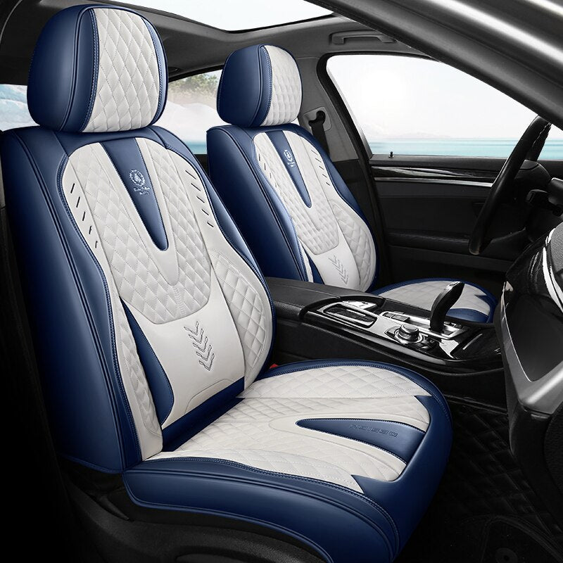 Universal Seat Covers Front Full Covered Nappa Leather for Nissan Maxima - DZX Cover