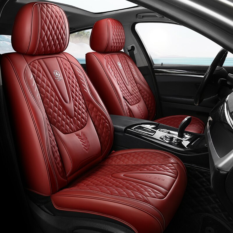 Universal Seat Covers Front Full Covered Nappa Leather for Nissan Maxima - DZX Cover