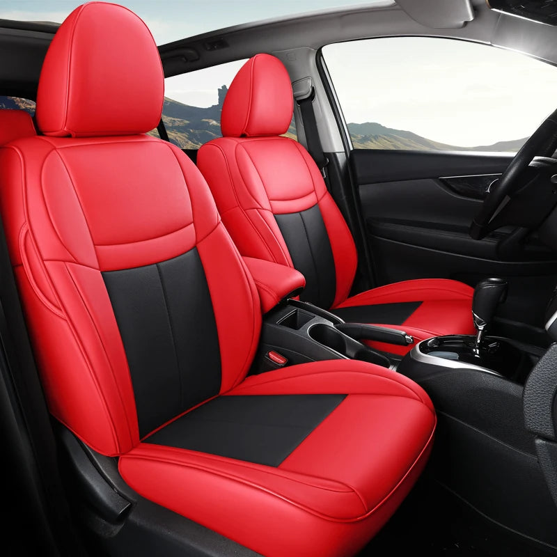 Custom Seat Covers Specific For Nissan Altima Full Nappa and Genuine Leather - DZX Cover