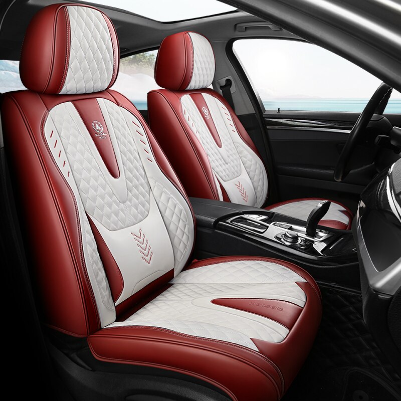 Universal Seat Covers Front Full Covered Nappa Leather for Nissan Maxima - DZX Cover