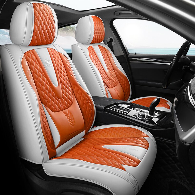 Universal Seat Covers Front Full Covered Nappa Leather for Nissan Maxima - DZX Cover