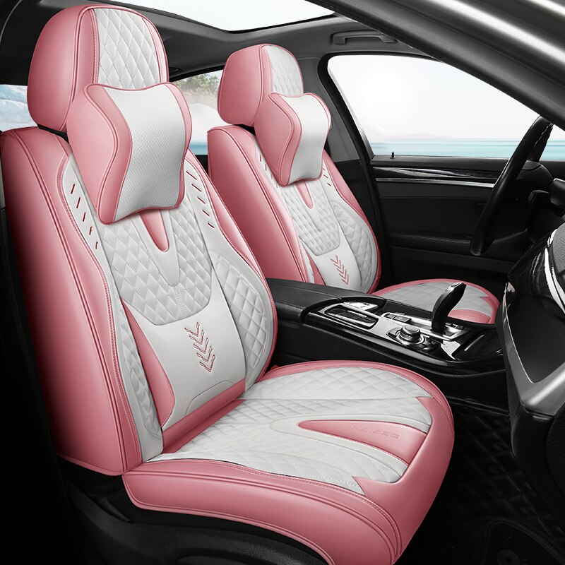 Universal Seat Covers Front Full Covered Nappa Leather for Nissan Maxima - DZX Cover