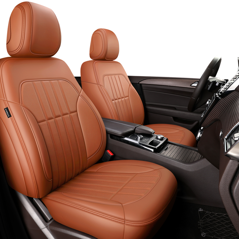 Custom Fit Seat Cover For 5 Seats Full Set Leather Specific For Mercedes Benz W211 W203 W204 - DZX Cover