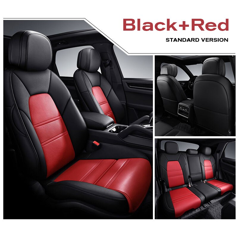 Seat Cover Customize Fit for Porsche Cayenne Macan Panamera Full Covered Front and Rear Full Set - DZX Cover