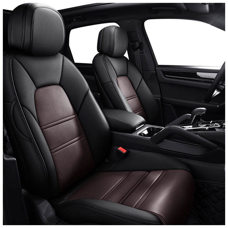 Seat Cover Customize Fit for Porsche Cayenne Macan Panamera Full Covered Front and Rear Full Set - DZX Cover