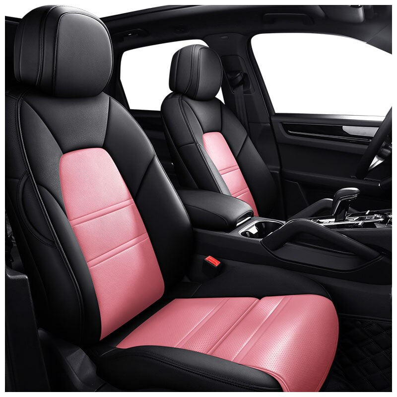 Seat Cover Customize Fit for Porsche Cayenne Macan Panamera Full Covered Front and Rear Full Set - DZX Cover