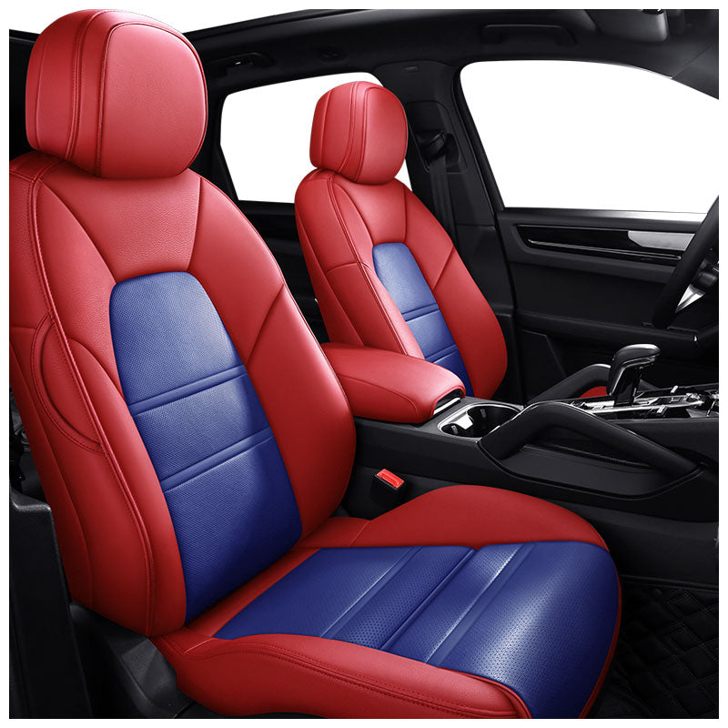 Seat Cover Customize Fit for Porsche Cayenne Macan Panamera Full Covered Front and Rear Full Set - DZX Cover