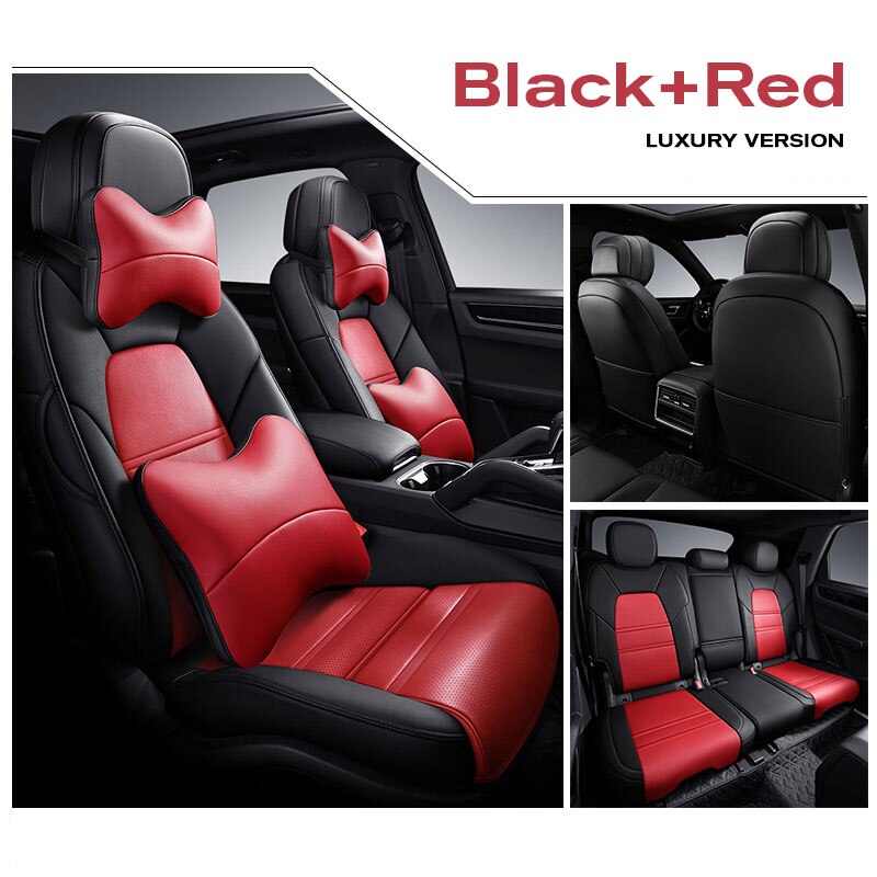 Seat Cover Customize Fit for Porsche Cayenne Macan Panamera Full Covered Front and Rear Full Set - DZX Cover